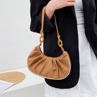 Girls Minimalist Ruched Bag Single Shoulder Bag G 10070