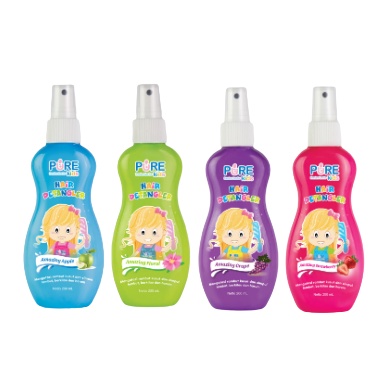 ❤ZJ❤ PURE Baby Hair Lotion | PURE Kids Hair Detangler 200ml | Minyak Rambut Anak untuk Penyubur Rambut dan Untuk Rambut Kusut