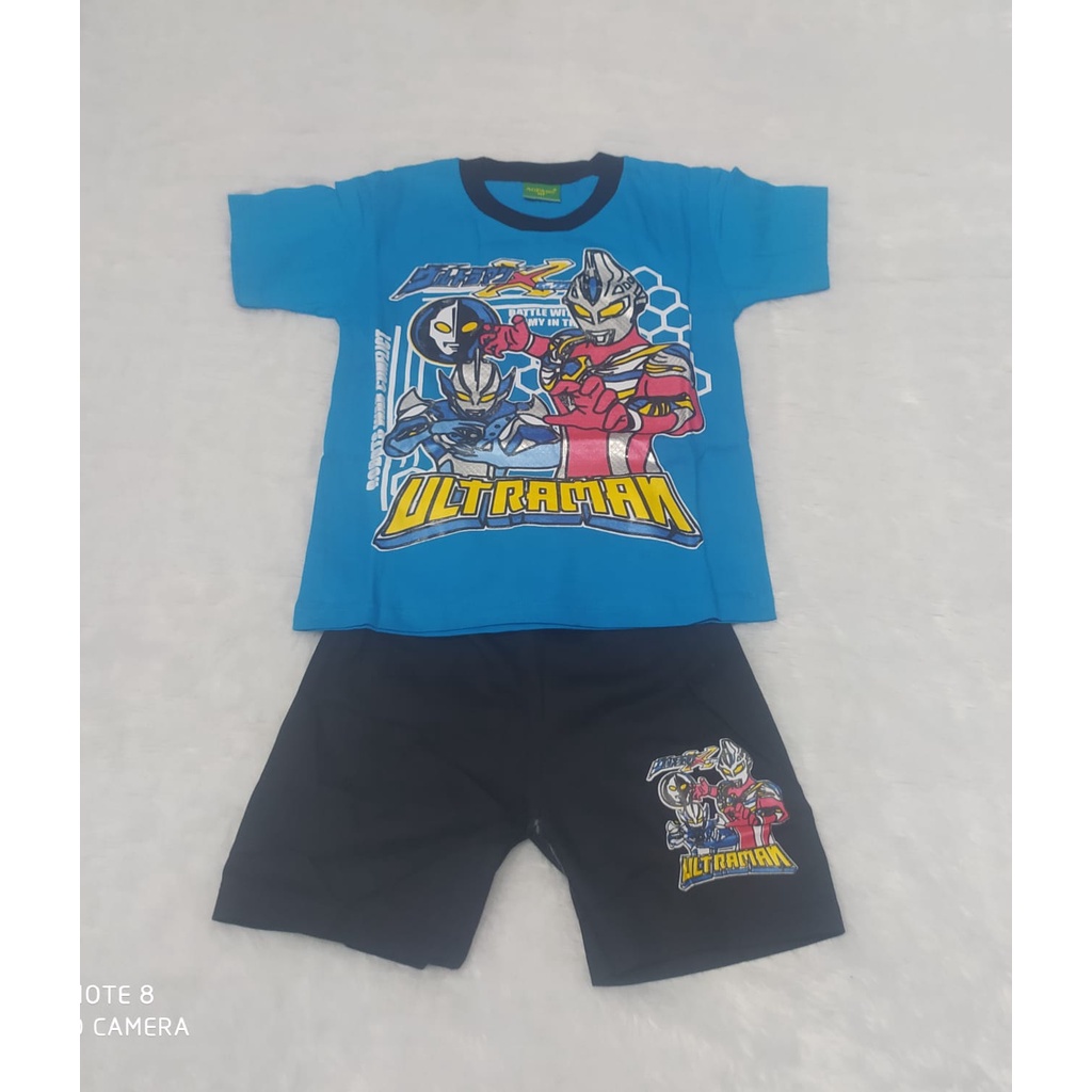 ( JB99 ) SETELAN ANAK LAKI LAKI ULTRAMAN ( 1 Pcs )