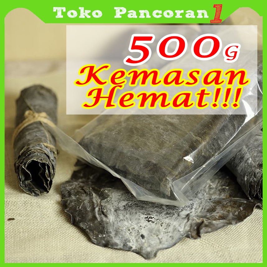 Termurah!!!  500G Kombu Dashi Premium  import /  Konbu Dashi / Dried Kelp/ Ganggang Laut / Rumput Laut / Hai Tai / Haidai