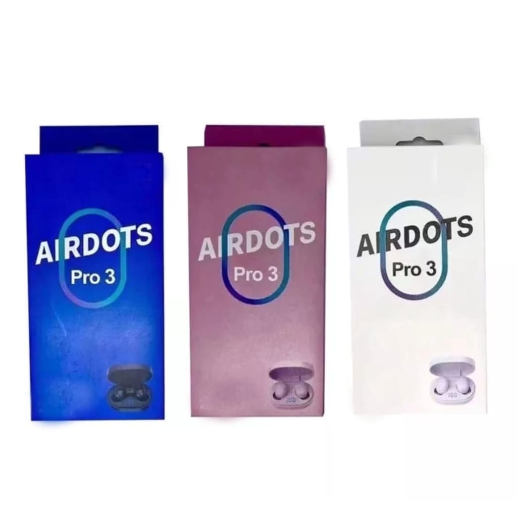 Headset Bluetooth Airdots Pro 3 TWS Wireless Airdots Pro 3 Model Touch