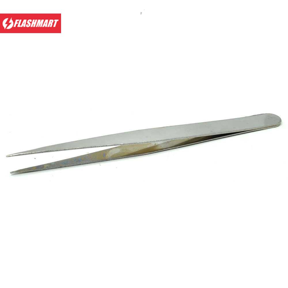 Flashmart Pinset Lurus Stainless Steel Laboratorium - TS-12
