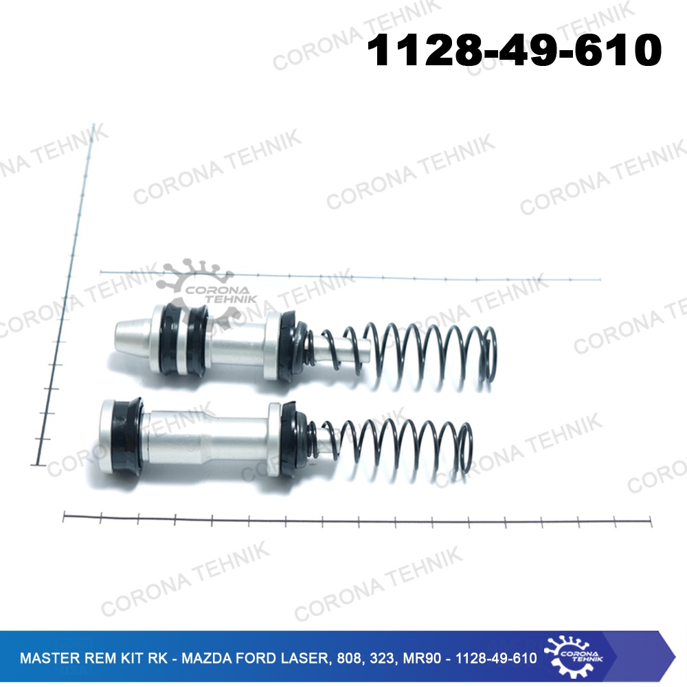 Mazda FORD LASER, 808, 323, MR90 - 1128-49-610 - Master Rem Kit RK