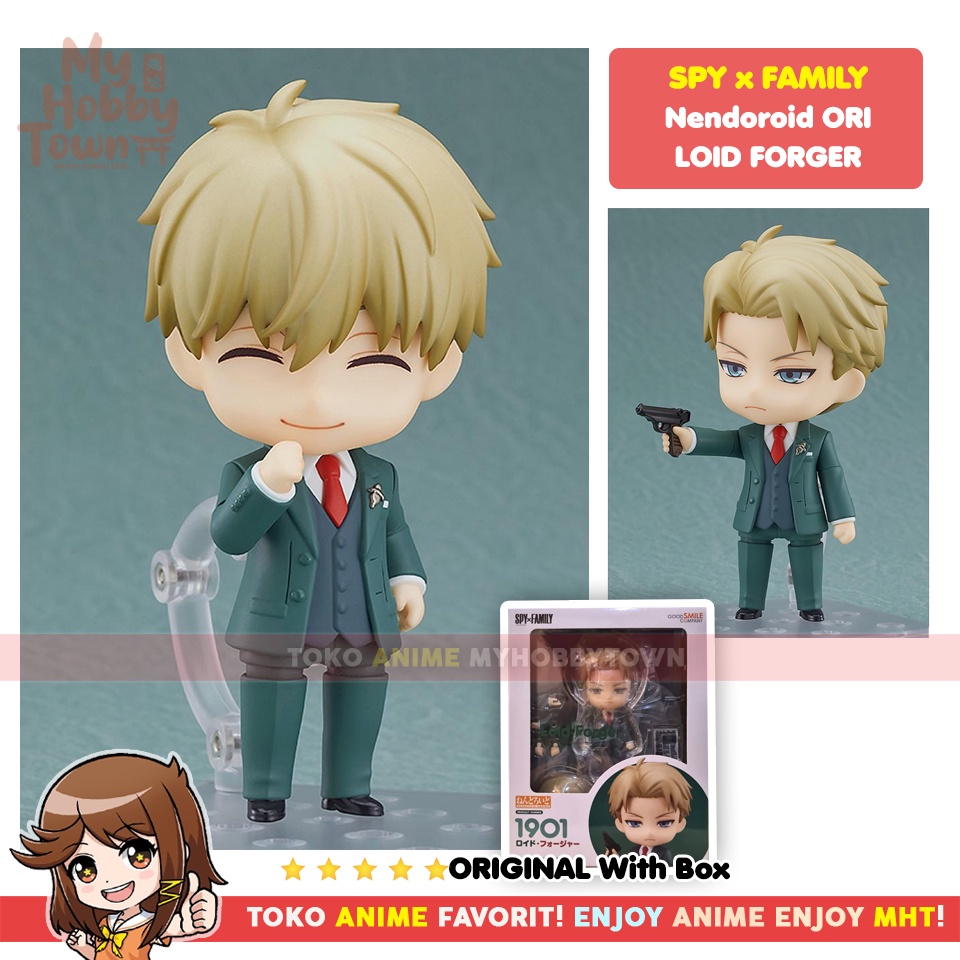 Original Nendoroid Spy X Family 1901 Loid Forger Figure Anime