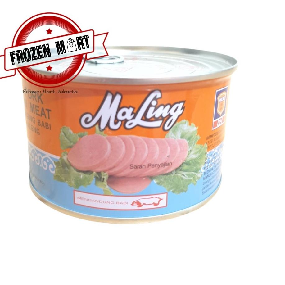 

➫ Maling TTS 397gr Luncheon Pork Meat Ma Ling / Ham Daging Babi Maling NON HALAL ☼