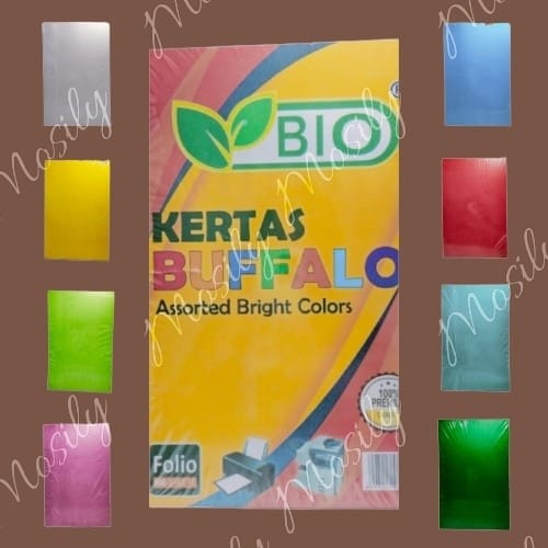 

KERTAS JILID BUFALLO FOLIO MERK BIO