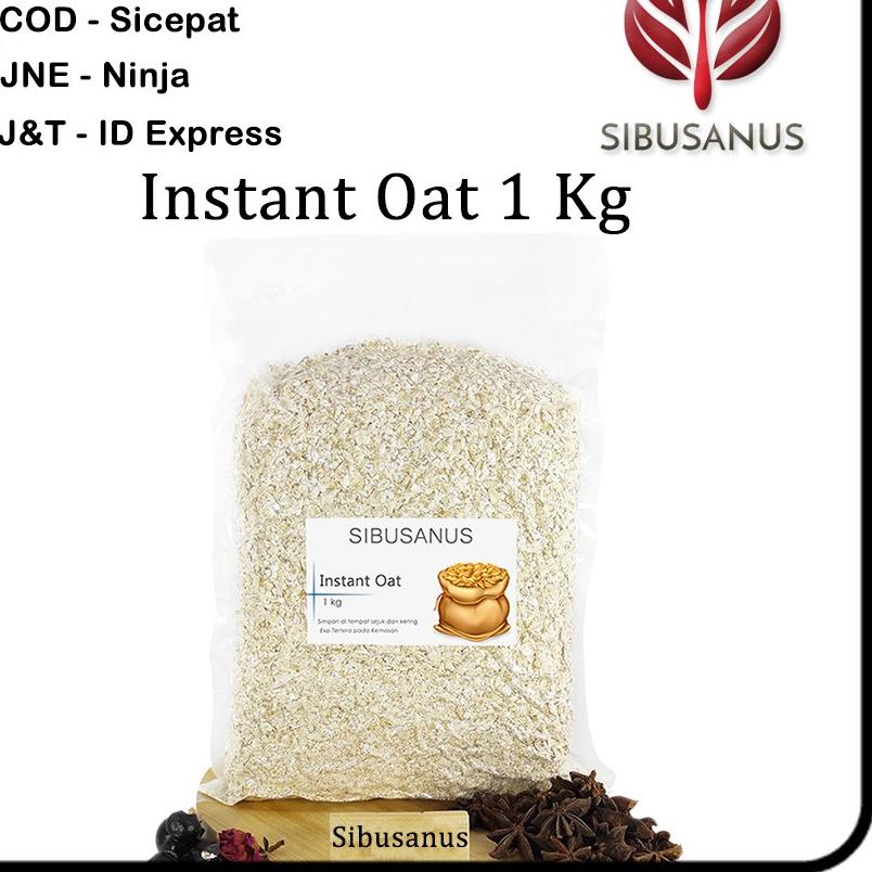 

☏ Instant Oat 1 KG Gandum Instant 1 KG OATMEAL Instant Gandum Oatmeal Import 1 KG ❋