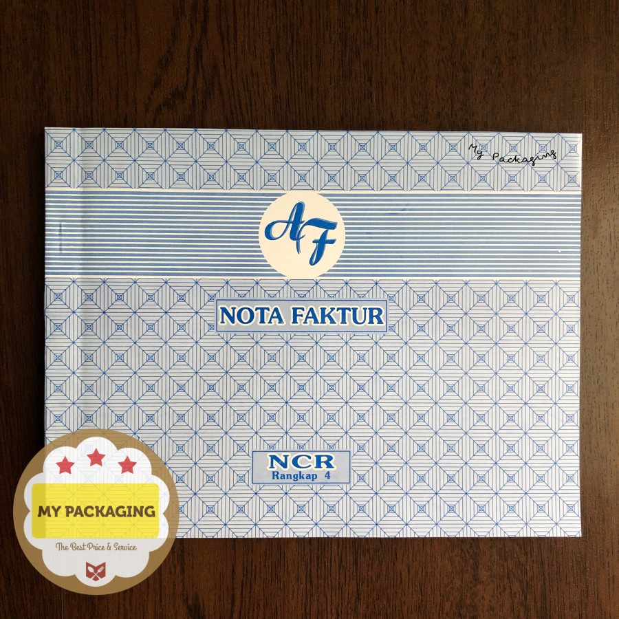 Buku Nota Faktur NCR AF 1/2 FOLIO 2 , 3 , 4 ply Rangkap