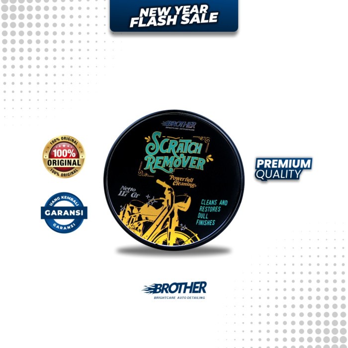 Terlaris Wash Brother Scratch Remover Penghilang Baret Halus Pada Kendaraan