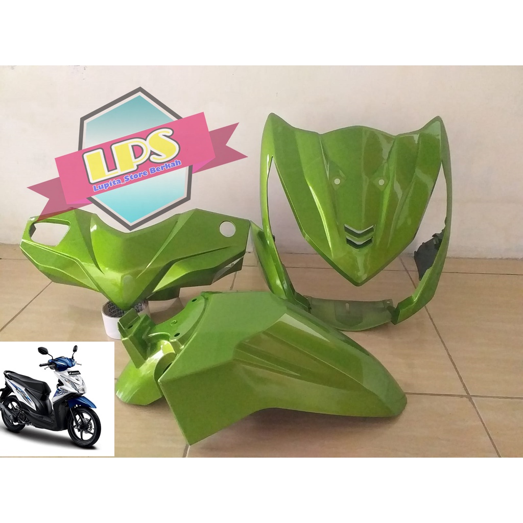 Paket Full Body Depan Beat FI 2013-2016 Warna Hijau Termurah