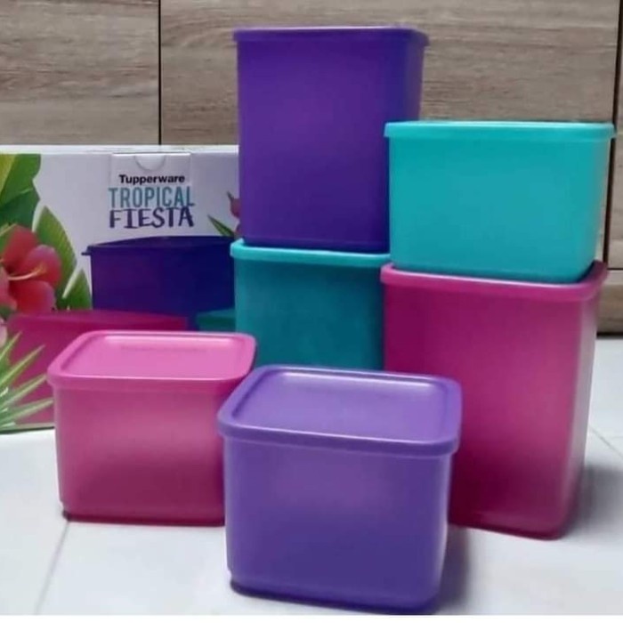 tupperware tropical fiesta set