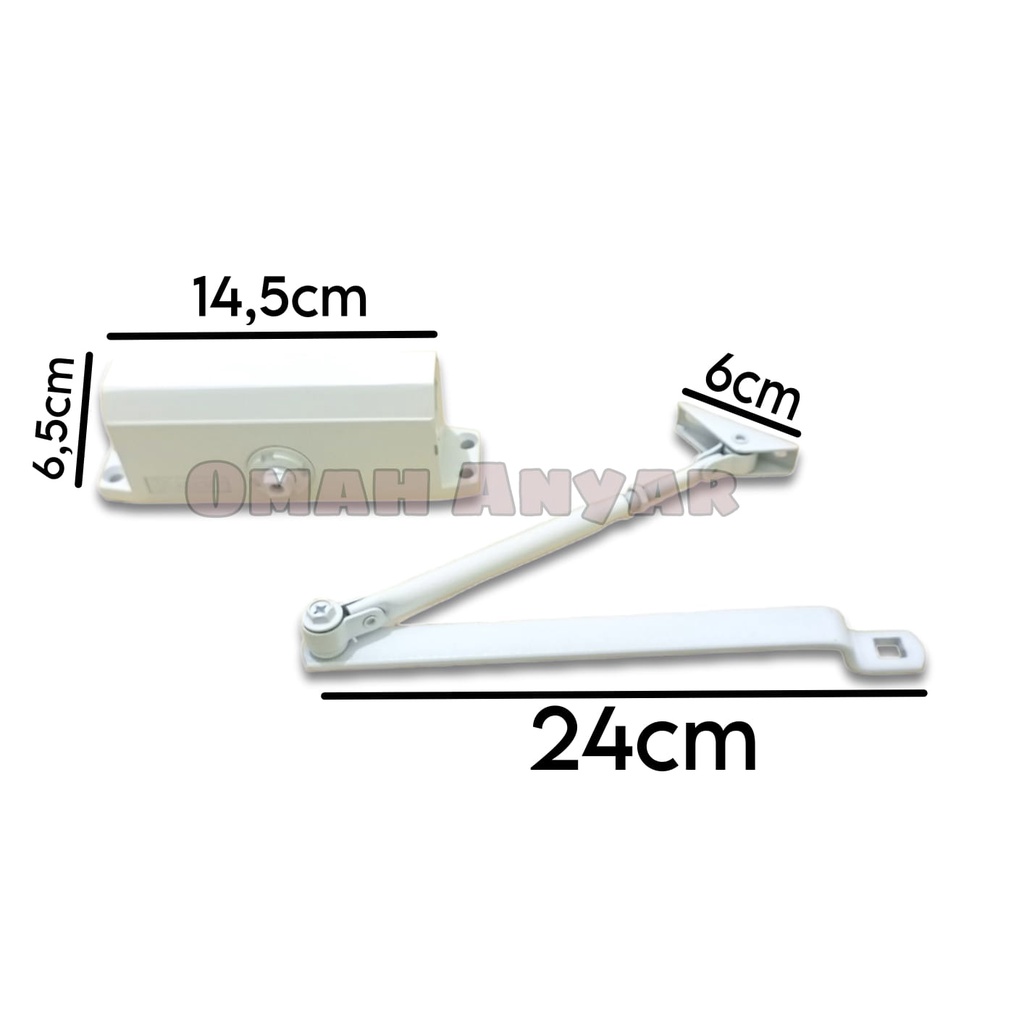 Door Closer Hold Open Penutup Pintu Otomatis 90° STRONG