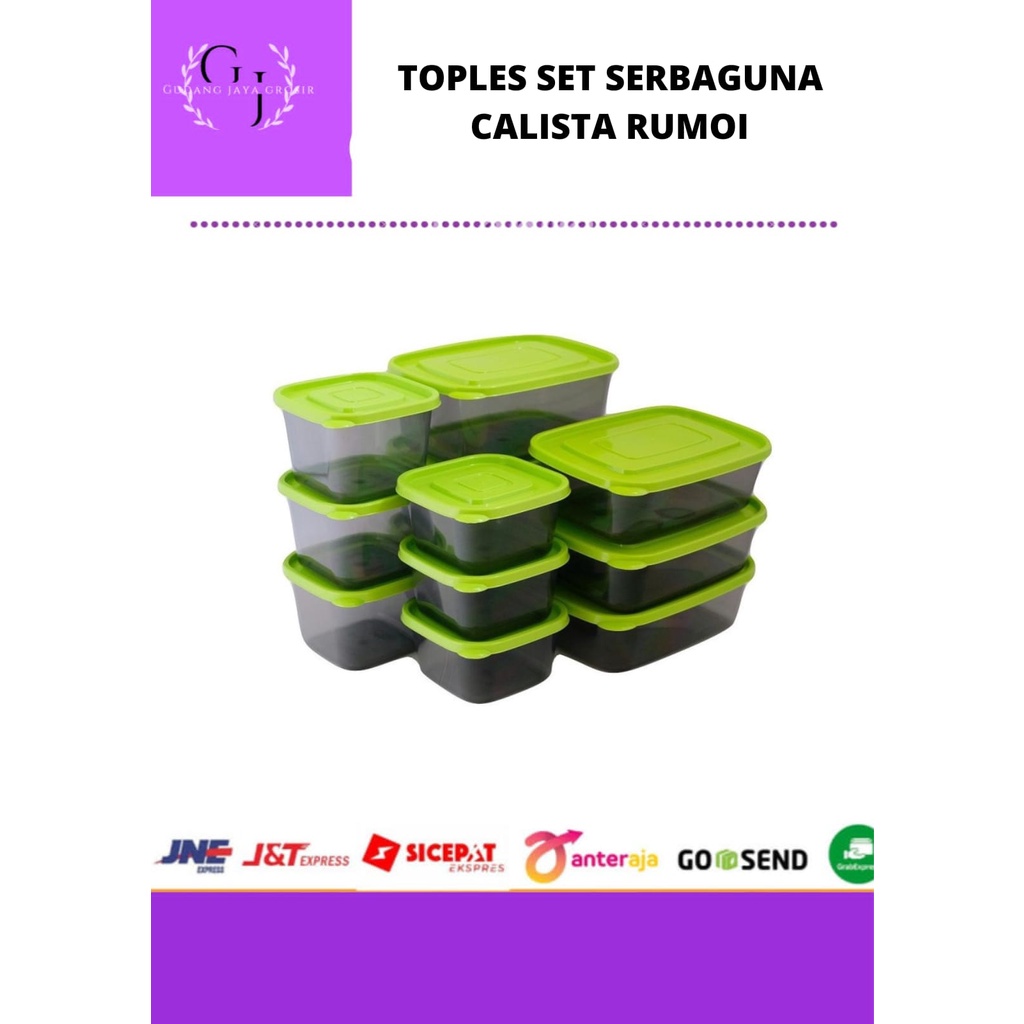 TOPLES SERBAGUNA  SET CALISTA RUMOI