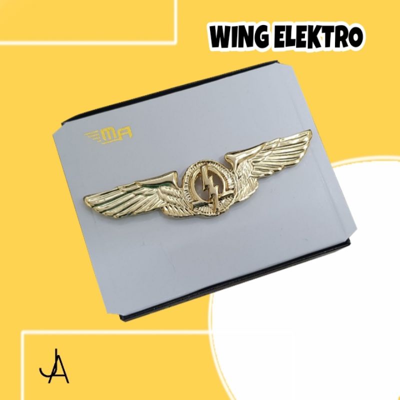 WING ELEKTRO BREVET BRIVET AKSESORIS EXCLUSIVE PREMIUM HIGH QUALITY