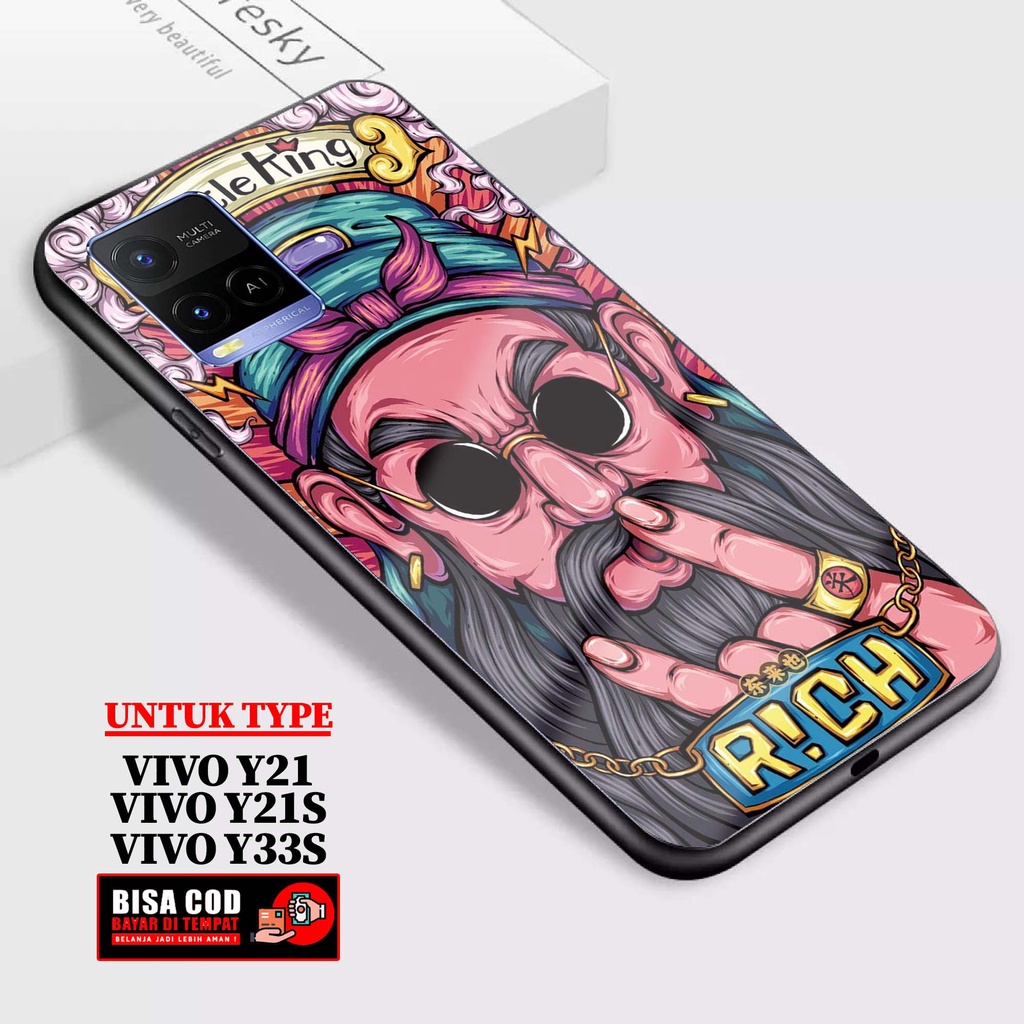 Case Vivo y21 y21S y33S - AGM CASE - Fashion Case hp Vivo y21 y21S y33S  - Casing hp Vivo y21 y21S y