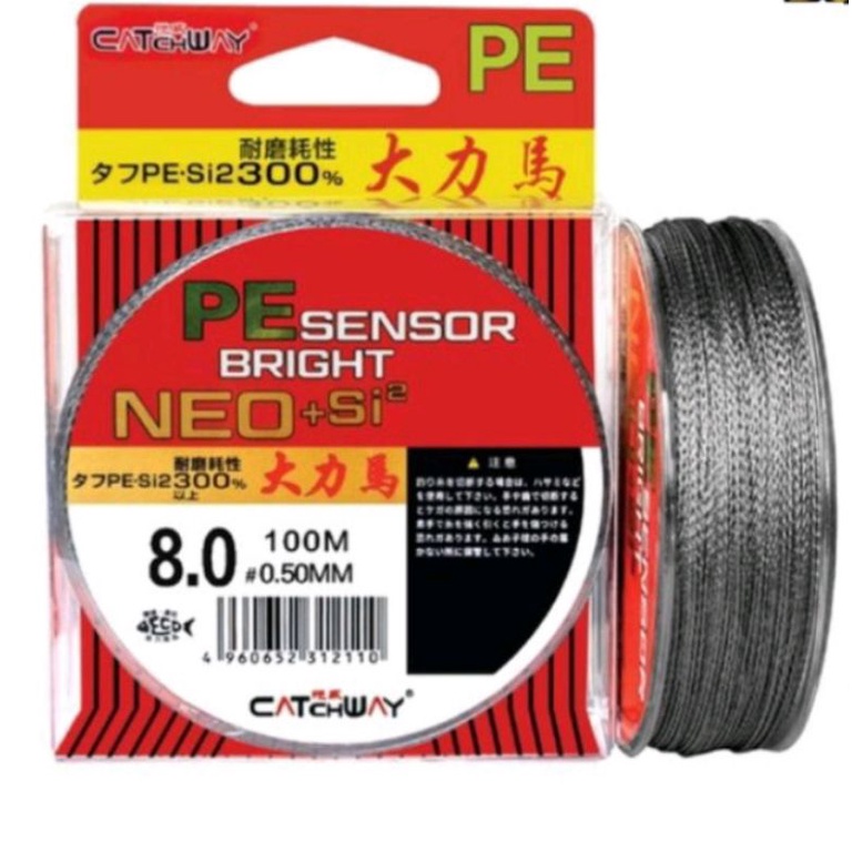 senar PE/Sensor Bright NEO+si2 Jepang Senar Pancing