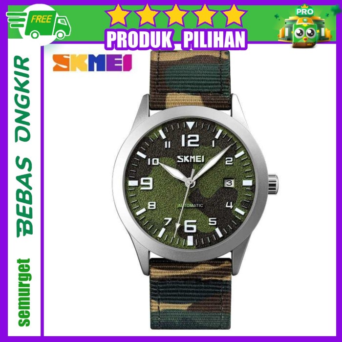 Terlaris Skmei Jam Tangan Analog Pria - 9246 - Camouflage