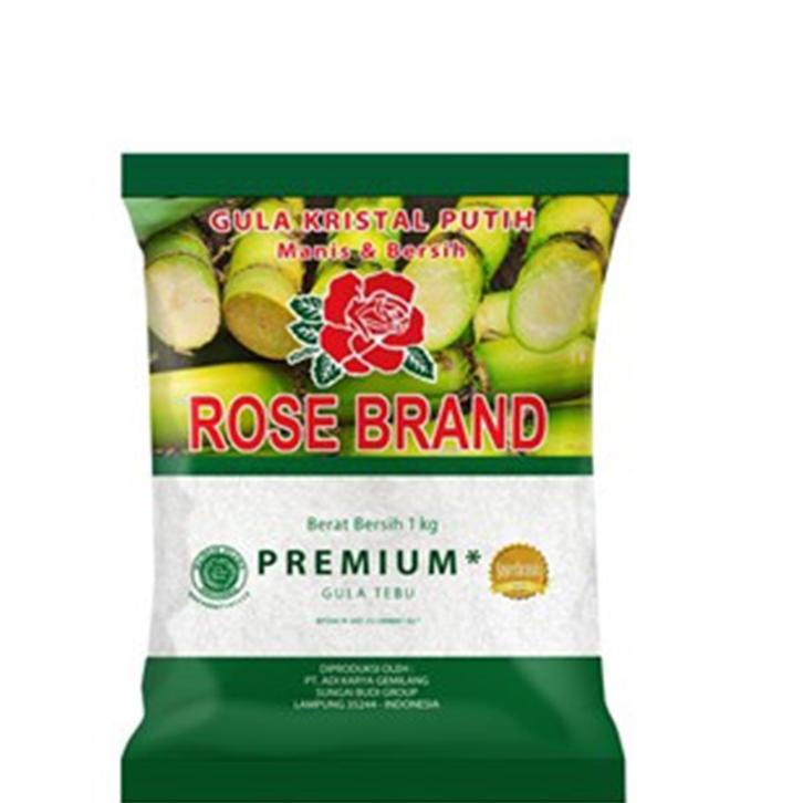 

Top Product Rose Brand Gula Pasir Kristal Putih Premium (Kemasan Hijau) 1 Kg