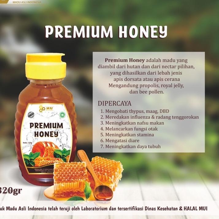 

☇ MAI Premium Honey / Premium - Apis Dorsata - Hutan Asli / Asli Indonesia MAI ✲