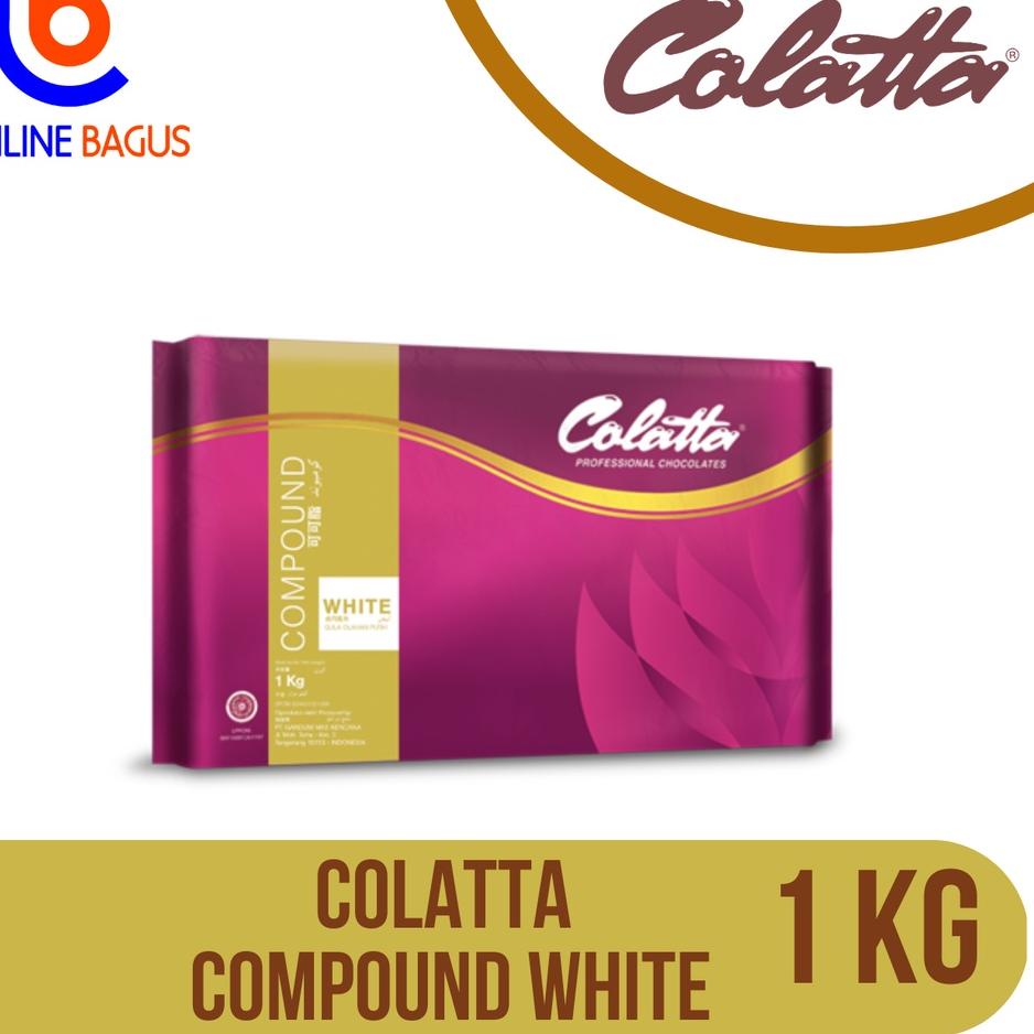 

♠ Coklat Batang - Colatta White Chocolate Compound 1kg ✺