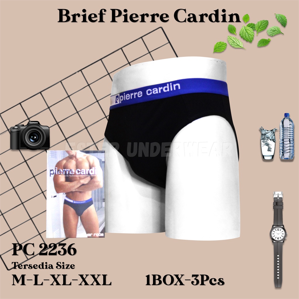 Celana Dalam Pria Dewasa PIERRE CARDIN PC 2236 Isi 3Pcs