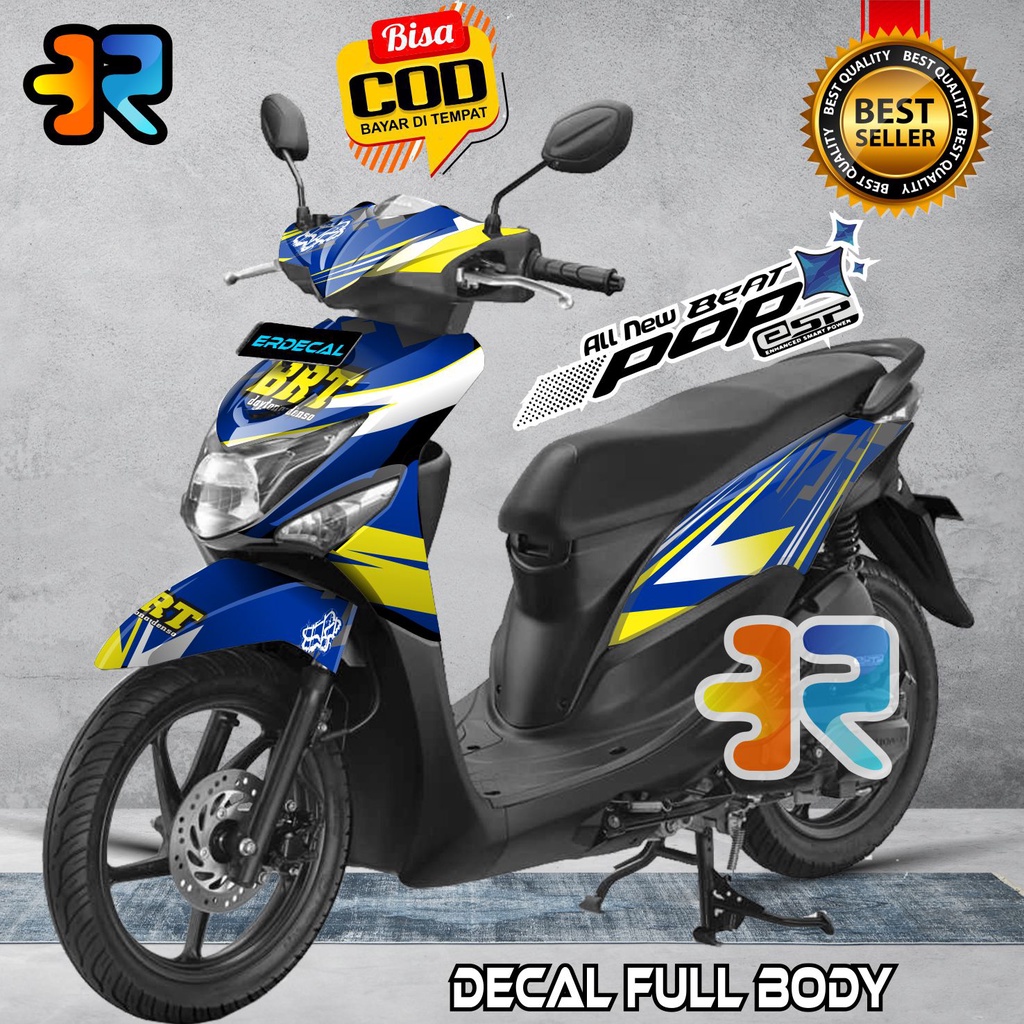 Decal Beat Pop Stiker Full Body Variasi Desain BRT