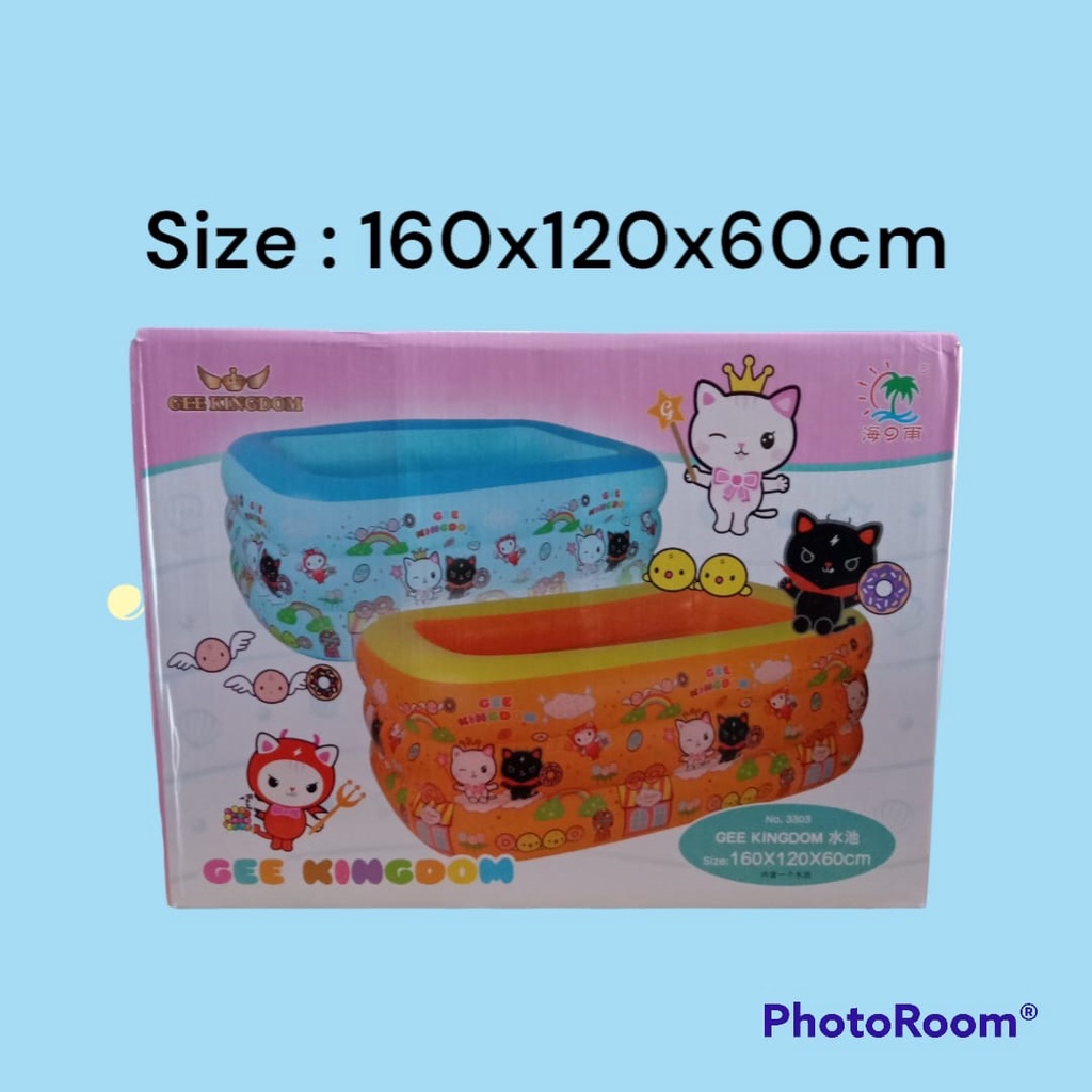 kolam gee kingdom 3303/mainan anak/kolam anak