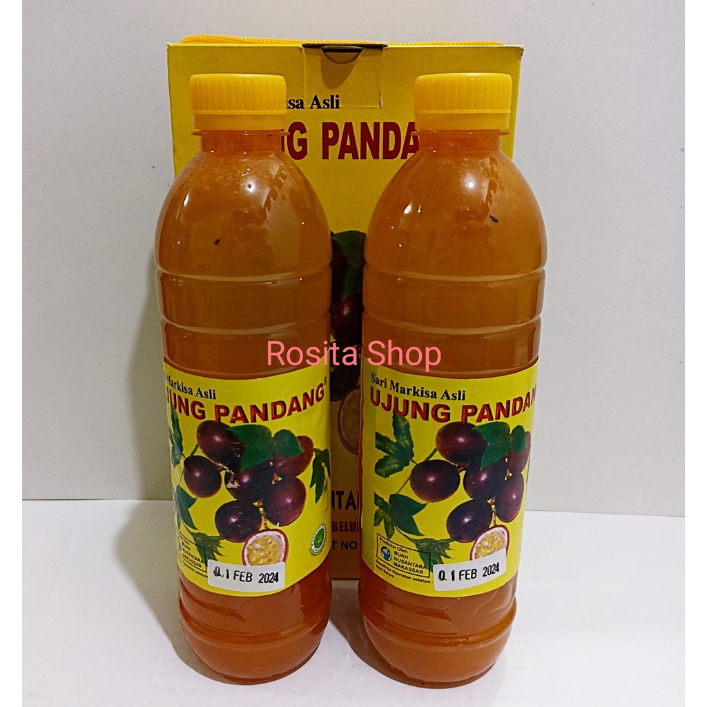 

Sirup Markisa Ujung Pandang 2 x 625 ml , Asli Makassar