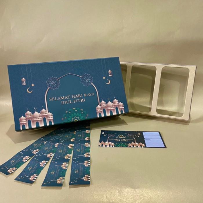 

Kotak Idul Fitri Hard Box Parcel Kue Kering Lebaran Isi 3 Toples 350Gr 050