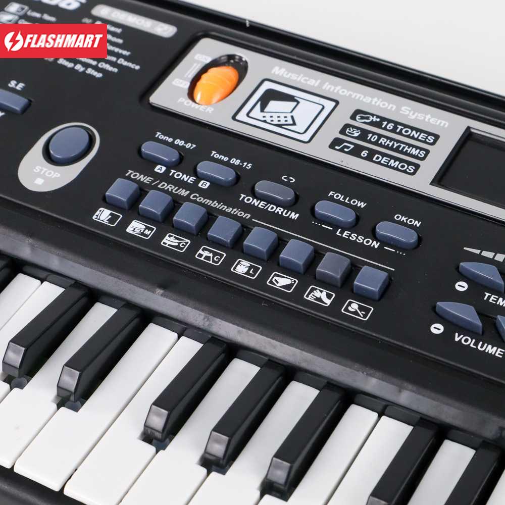 Flashmart Digital Electronic Keyboard 61 Keys - MQ-6106