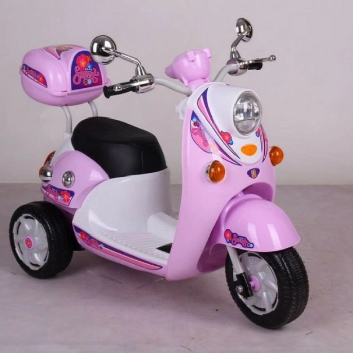 MAINAN ANAK BALITA LAKI PEREMPUAN MOTOR AKI SCOOPY MATIC TERBARU KEREN TERMURAH