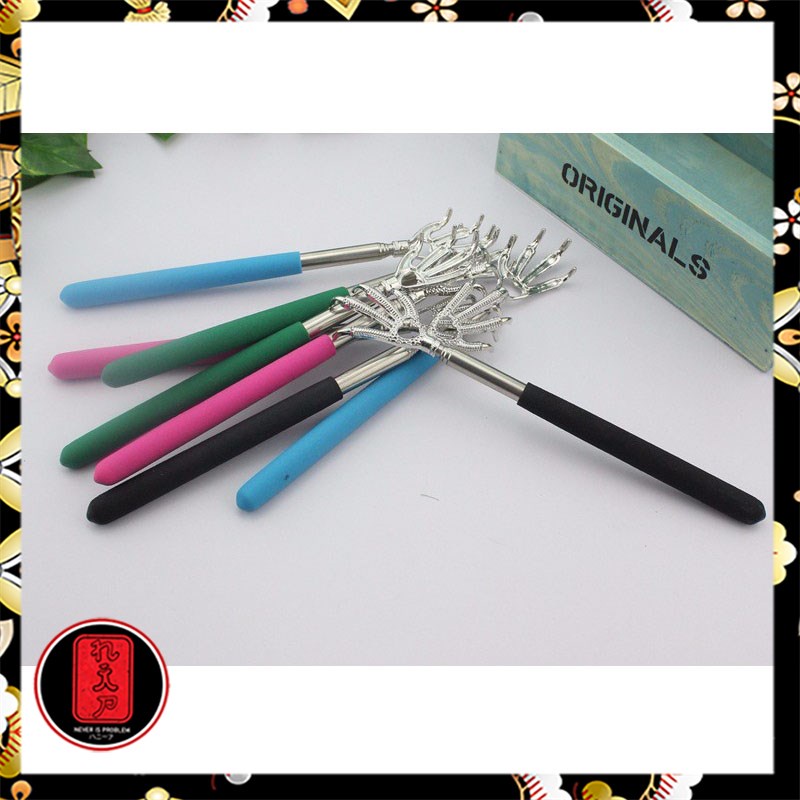 Alat Garuk Punggung Telescopic Stainless Steel Multi Color