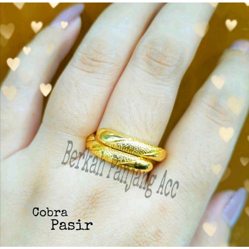 cincin logam koin 500 Rp zaise 6 7 8 9