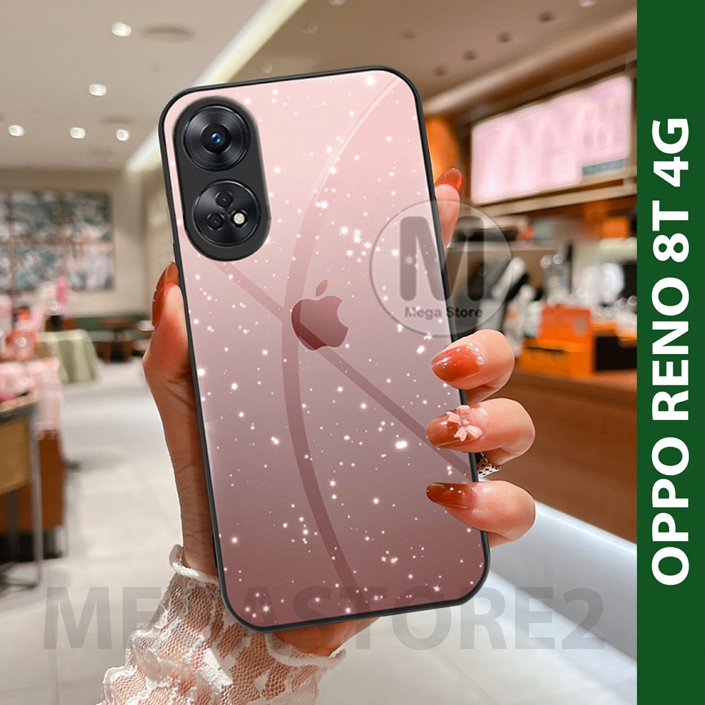 OPPO RENO 8T 4G [ MG-217 ] Softcase Kaca OPPO RENO 8T 4G Softcase OPPO RENO 8T 4G Casing Hp Case Hp 