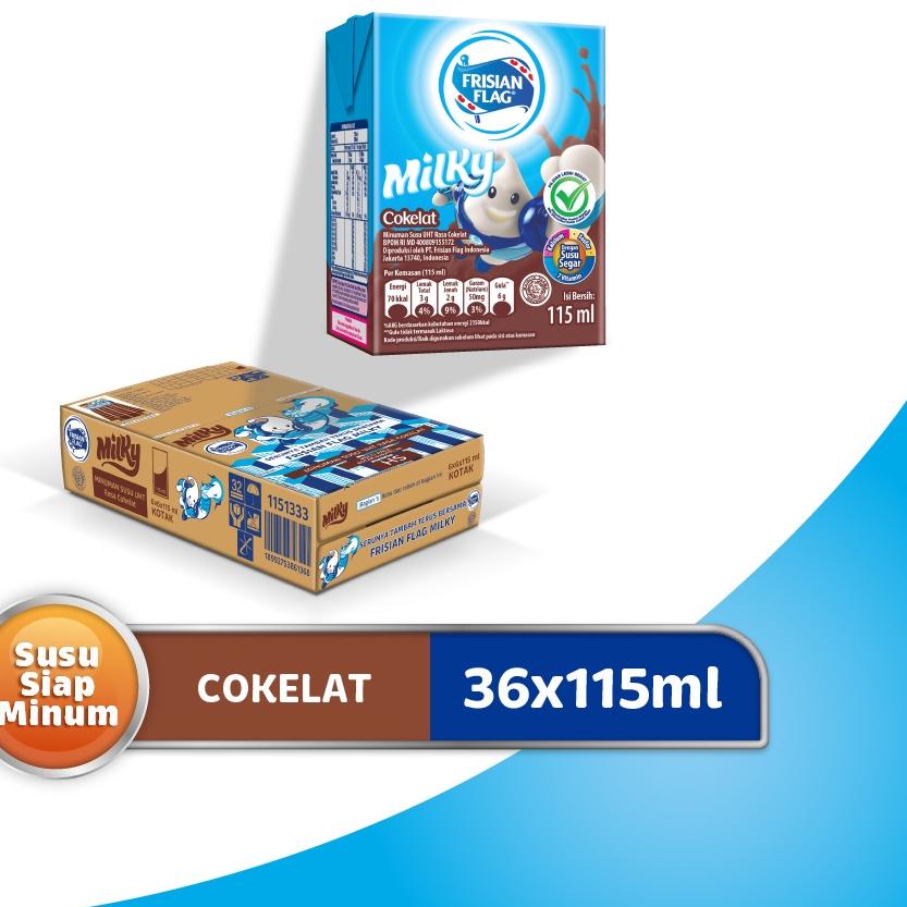 

❄ Frisian Flag UHT Susu Cokelat 36 x115 mL ™