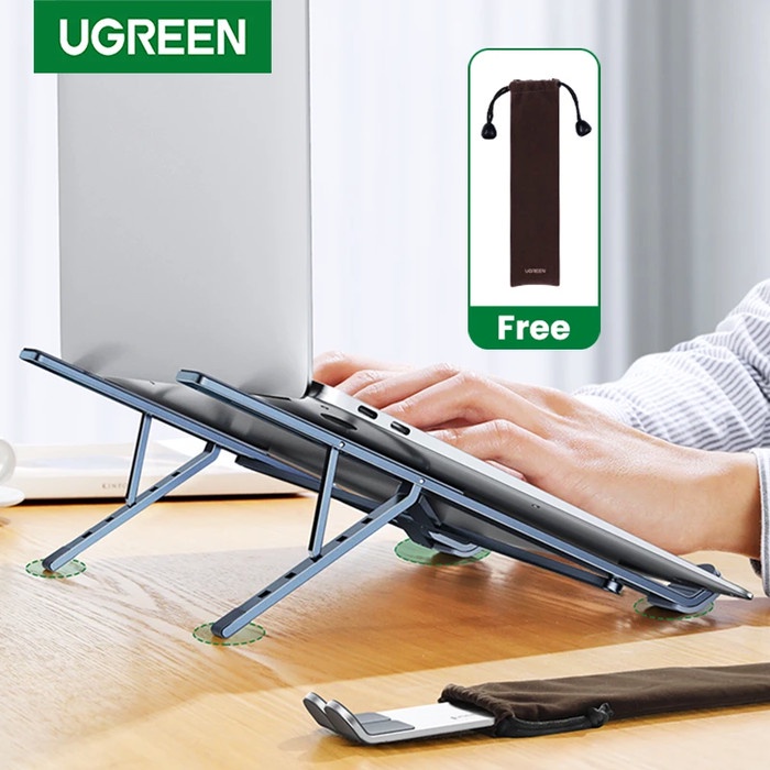 Meja Baseus Stand Holder Lipat Dudukan Meja Laptop Papery Notebook Macbook