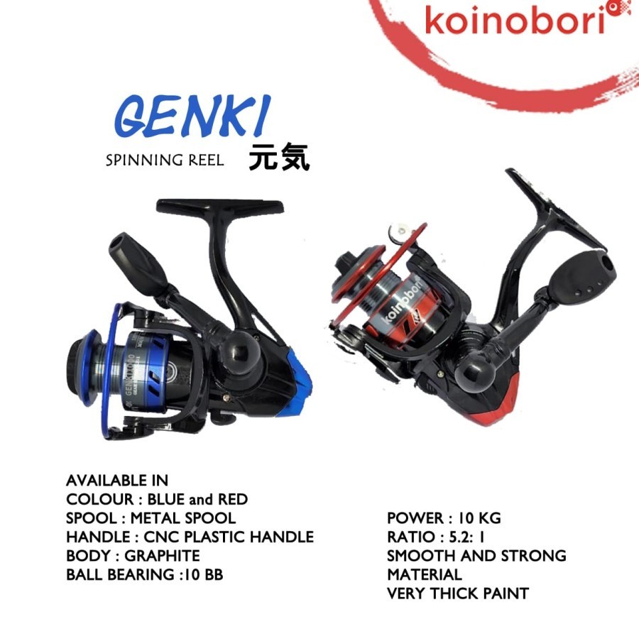 Reel Genki 10 ball bearing