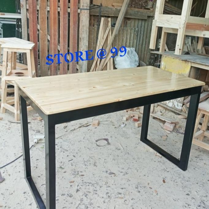 meja komputer/meja kerja/meja makan kayu jati belanda