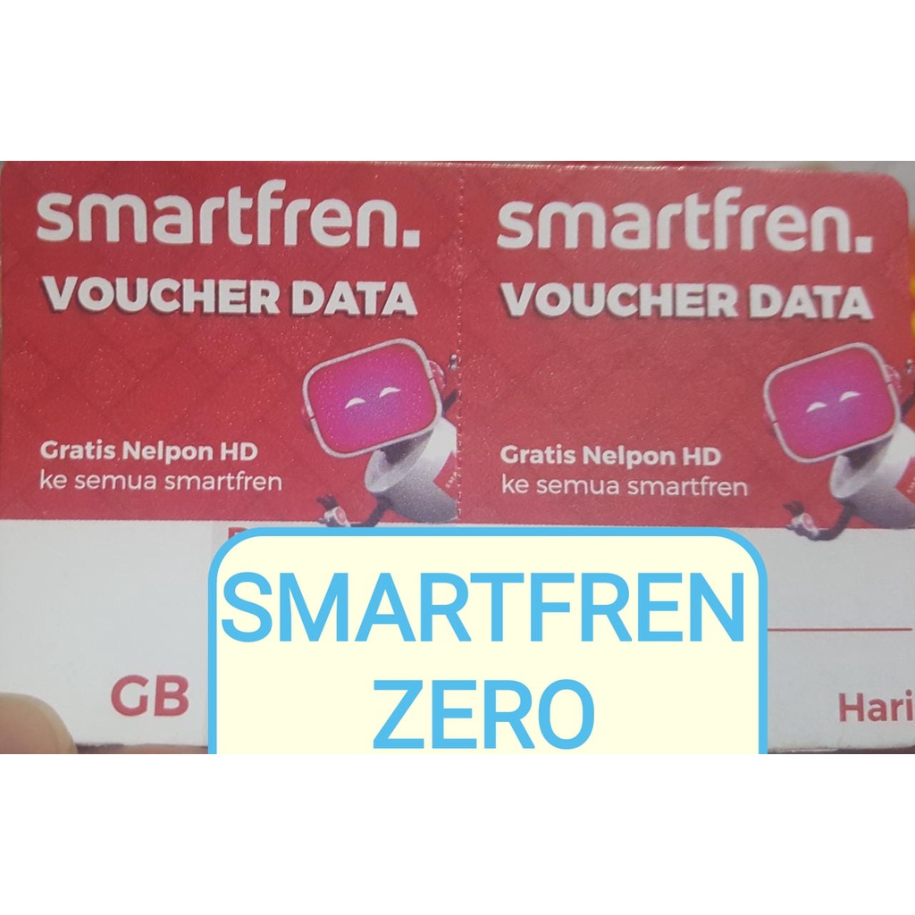 vocer SMARFREN ZERO bahan injek belum ada kuotanya