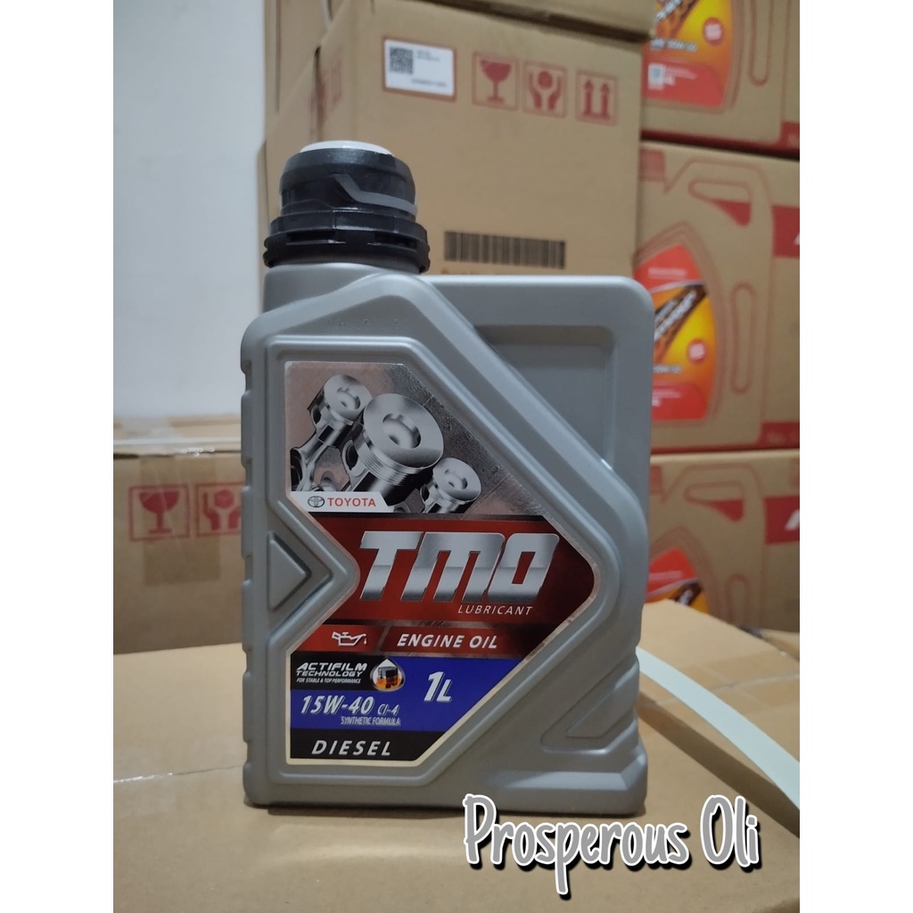 New Oli Mesin TMO 15W-40 TOYOTA DIESEL 1 Liter ( OLI MOBIL DIESEL ) Oli Mobil / Oli Diesel / Oli
