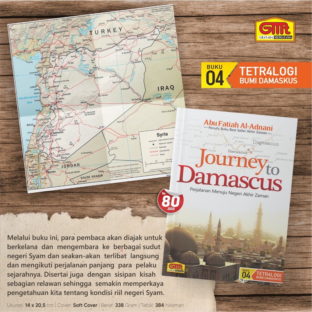 

Journey to Damaskus / Damascus Penerbit : Granada Mediatama