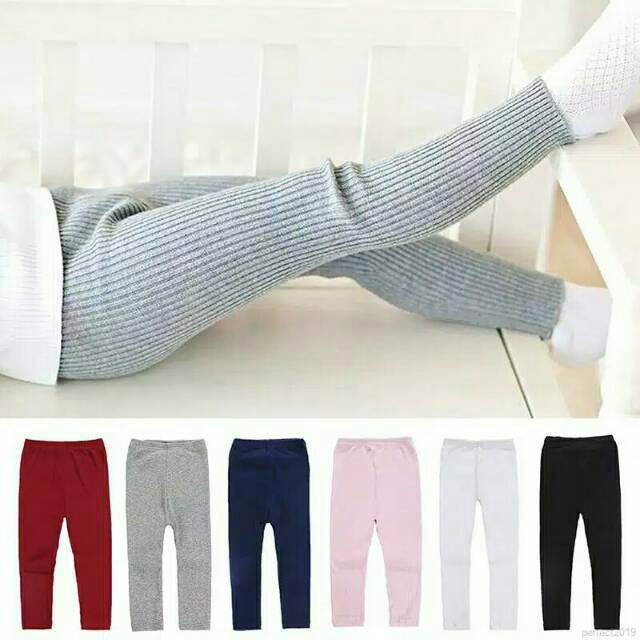 Legging import polos anak 0-8 tahun