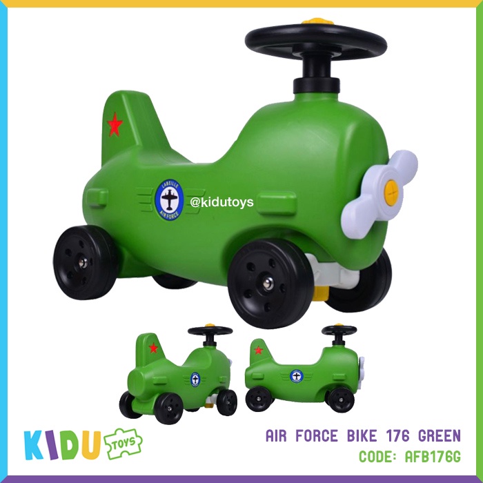 Labeille Smart Giraffe Rabbit Sheep Air Force Train Bike Sepada Anak Balance Bike Kidu Toys