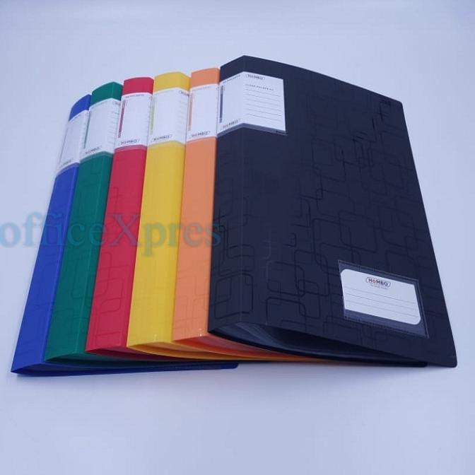 

6.6 sale Map Plastik / Clear Holder / File Dokumen Keeper F4 Folio 20 40 60 Lembar Hombo