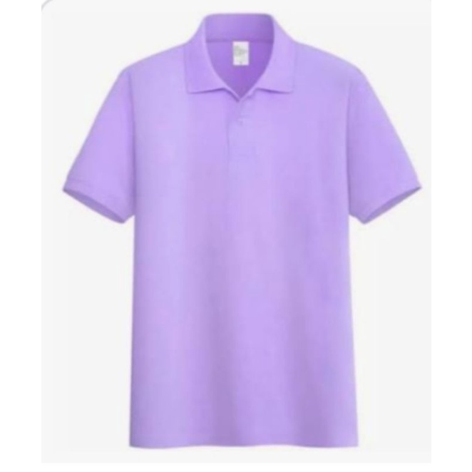polo shirt Lilac/poloshirt berkerah/kaos kerah