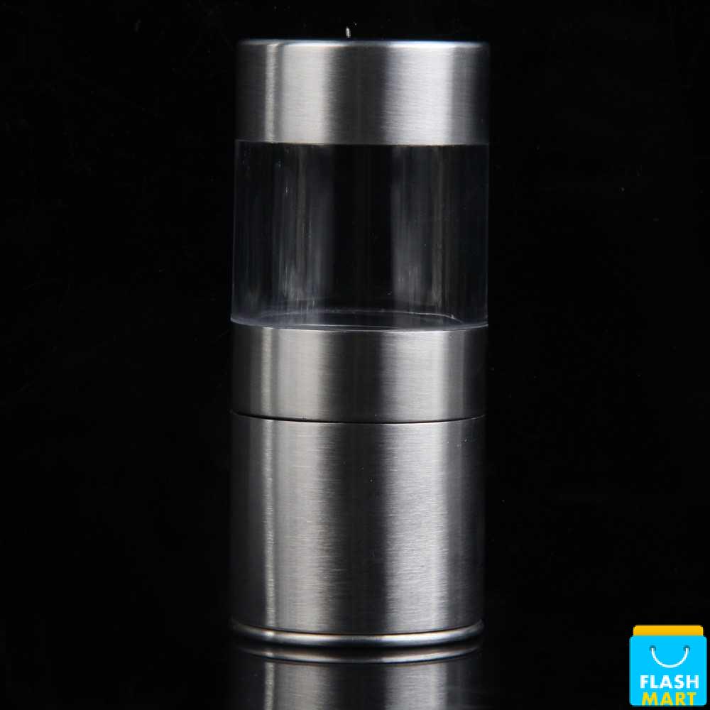 Flashmart Penggiling Biji Lada Spices Pepper Mill Grinder Stainless Steel 60ml - CIQ