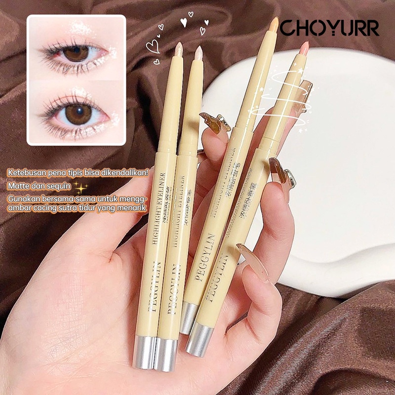 【COD】Lying Silkworm Pen Concealer Eyeliner Pencil Eye Shadow Lasting Waterproof Pigment Eye Liner Highlight-CH