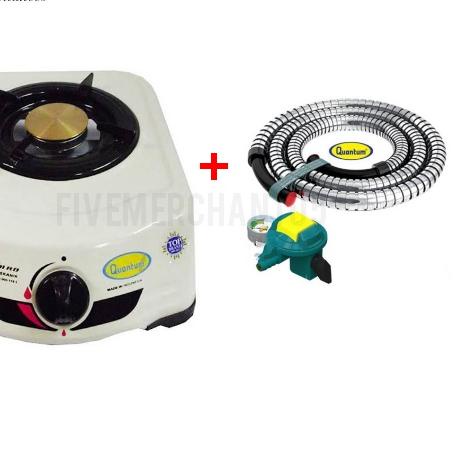 ✾ Kompor Gas 1 Tungku Quantum QGC 101 RB Kompor Quantum 101RB Kompor Gas Quantum ✲