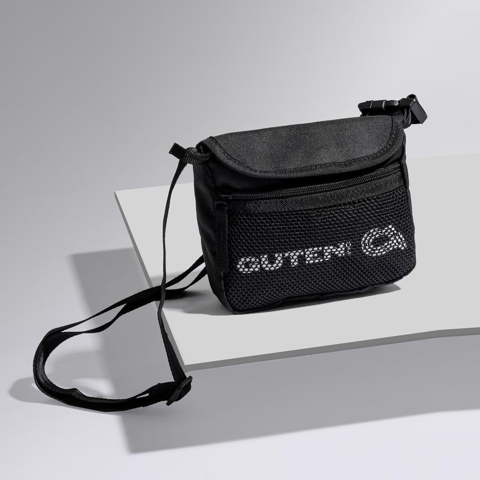 CHEKOUT Guten Inc - Porte Black White Slingbag / Tas Selempang Pria