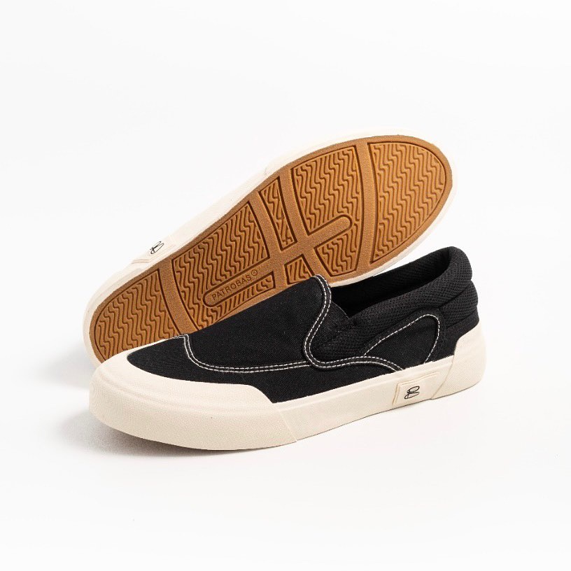 PATROBAS Slip On Original Sepatu Sneakers Petrobas Slop Unisex Warna Lengkap